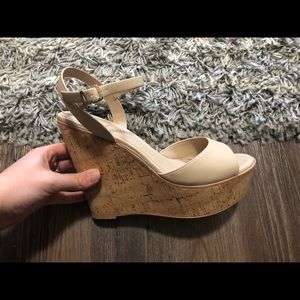 Aldo wedges - worn once!